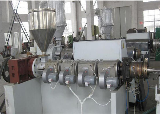 Harga yang bagus PVC Corrugated Pipe Making Machine, Jalur Produksi Pipa Bergelombang Plastik on line
