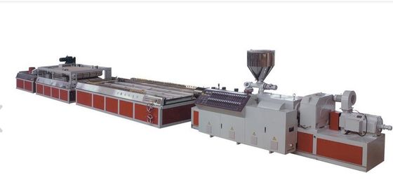 Harga yang bagus WPC Papan Display Kayu Ekstrusi Komposit Plastik, Mesin Papan Busa WPC on line