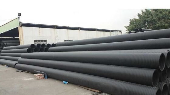 Harga yang bagus Drainase pipa Plastik Ekstrusi Line, HDPE Sprial Winding Pipe Extrusion Machine on line