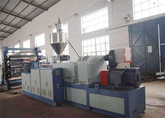 Harga yang bagus PVC Plastic Sheet Extrusion Line / Mesin Pembuatan Lembaran Plastik PVC / Extruder Sheet Plastik on line