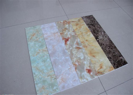 Harga yang bagus Garis ekstrusi lembaran plastik PVC marmer, PVC Faux Marble Sheet membuat mesin / Extruder on line