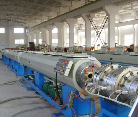 Harga yang bagus Efisiensi Tinggi Twin Screw Extruder, Mesin Pembuat Pipa Plastik UPVC CPVC on line