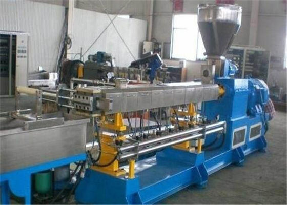 Harga yang bagus Kapasitas Tinggi PVC UPVC Conical Double Screw Extruder Untuk Pipa / Piring / Lembaran on line