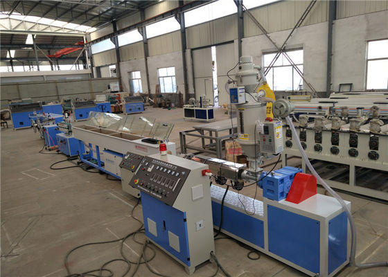 Harga yang bagus Kontrol PLC Single Screw Extruder, Mesin PE Pipa HDPE LDPE on line