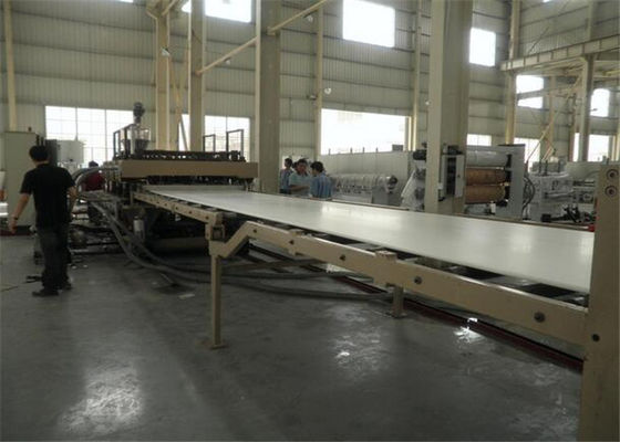 Harga yang bagus Konstruksi Template Mesin Ekstrusi WPC, Kayu Plastik Pintu WPC Garis Ekstrusi on line