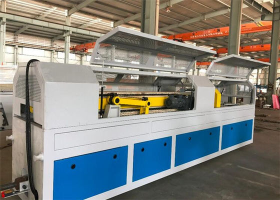 Harga yang bagus PVC WPC Profile Extrusion Line, Lini Produksi Profil Plastik Sepenuhnya Otomatis on line