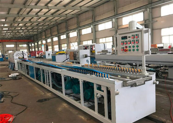 Harga yang bagus Pintu Jendela PVC Jalur Ekstrusi Profil, Jalur Produksi Profil Plastik on line