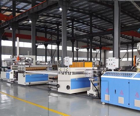 Harga yang bagus Mesin plastik WPC Foam Board / PVC WPC Doam Board Membuat Mesin on line