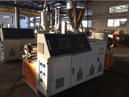 Harga yang bagus Pipa Plastik Twin Screw Extruder PVC Sistem Pasokan Air Mesin Ekstrusi Pipa on line