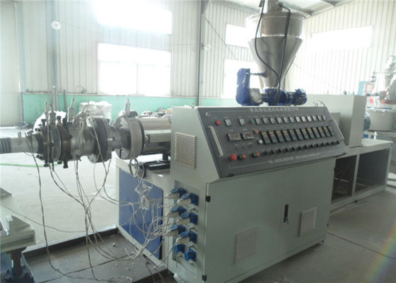 Harga yang bagus PP / PE Single Wall Corrugated Pipe Line Produksi Full Automatic PE Corrugated Pipe Membuat Mesin on line