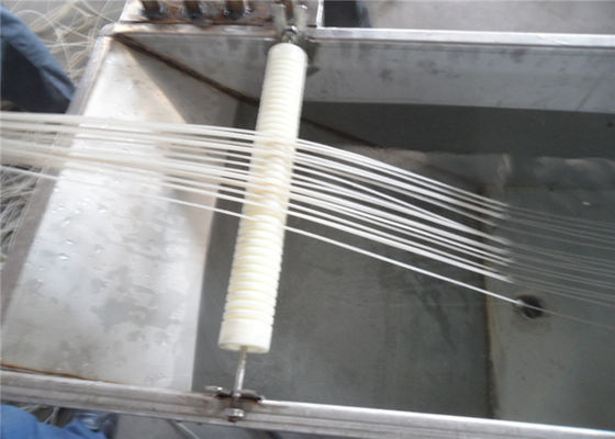 Mesin Butiran Plastik Sekrup Tunggal Mesin Granulator Daur Ulang Plastik 380V