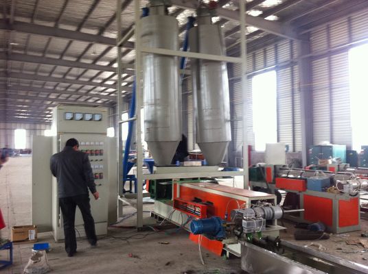 Harga yang bagus Mesin Strapping Band PET sepenuhnya otomatis, PP PET Single Screw Strap Banding Line Produksi on line