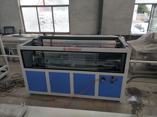 PVC Swage Pipe / Saluran Pipe Extrusion Line, 20mm Untuk 400mm PVC Plastik Pipe Membuat Mesin