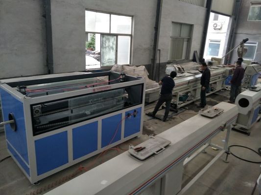 Harga yang bagus Output tinggi garis ekstrusi plastik pvc, lini produksi pipa pvc on line
