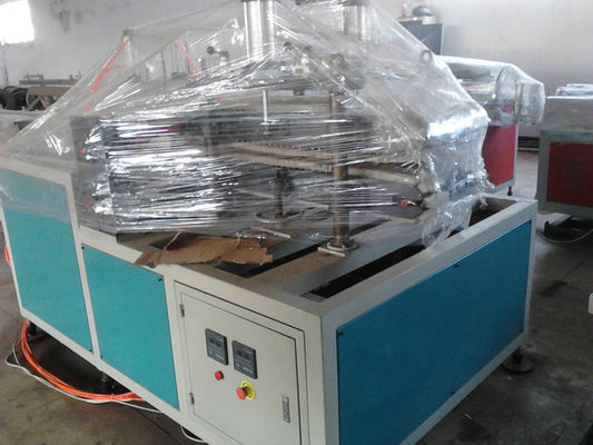 Harga yang bagus PVC Twin Pipe Extruder, Jalur / Mesin Ekstrusi Pipa Plastik on line