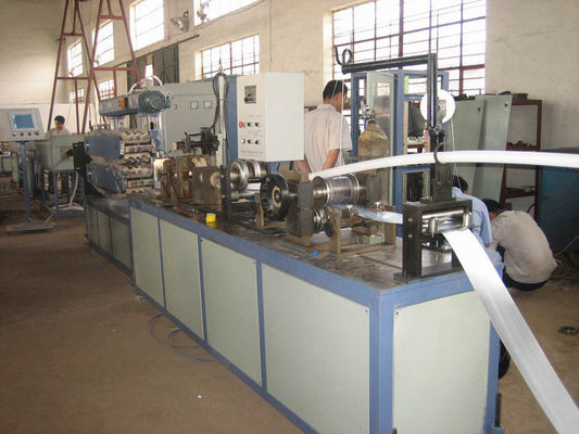 Harga yang bagus Pipa Plastik HDPE / LDPE Single Screw Extruder, Mesin Pipa Plastik PP / PE on line