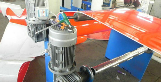 Harga yang bagus PP PS PE Plastik Garis Ekstrusi Lembar 37KW - 75KW Dengan Sekrup Tunggal on line