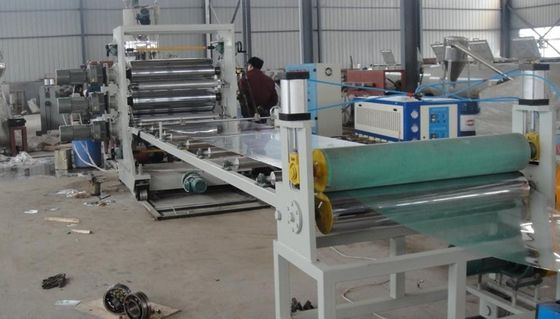 Harga yang bagus Jalur Ekstrusi Lembar Plastik, Mesin Ekstrusi Kembar Sekrup PVC on line