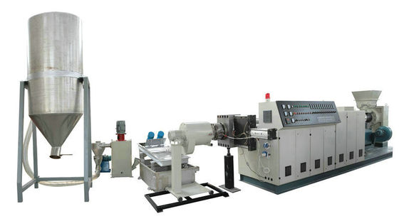 Harga yang bagus PP / PE Film Daur Ulang Granule Single Screw Extruder, LDPE / HDPE Pellet Extruder on line