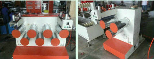 Harga yang bagus Mesin Strapping Band PP, Mesin Pembuat Tali Biru / Putih on line