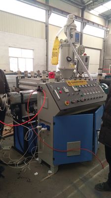 Harga yang bagus Produksi pipa plastik bergelombang Extrusion Line, pipa pembuangan mesin cuci on line