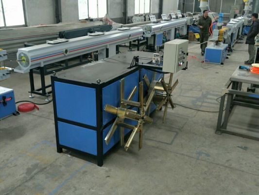 Harga yang bagus SJ75/33 Extruder Sekrup Tunggal untuk Pipa HDPE, Mesin Pembuat Pipa PE on line