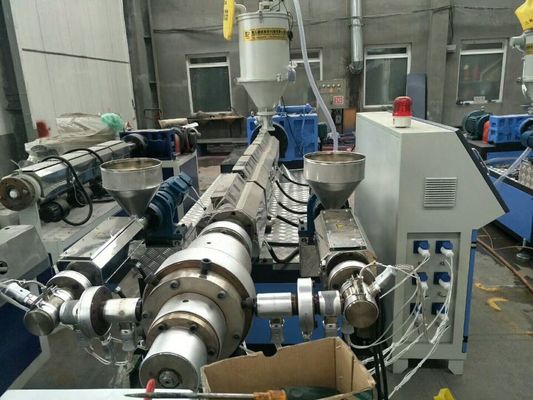 Lini Produksi Pipa HDPE Inverter ABB Dengan Kecepatan Sekrup 0 - 150rpm