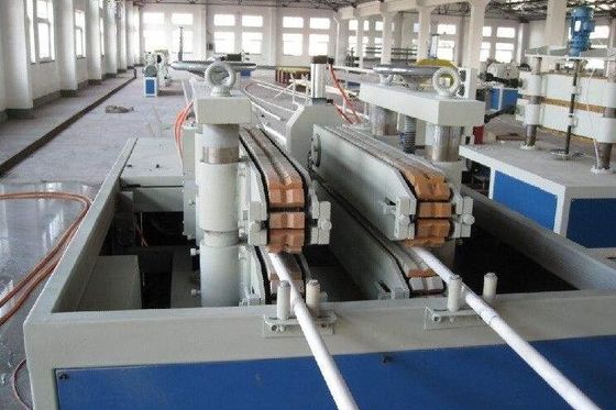 Harga yang bagus PVC UPVC Pipa Plastik Garis Ekstrusi Ganda / Mesin Dengan Sekrup Kembar on line