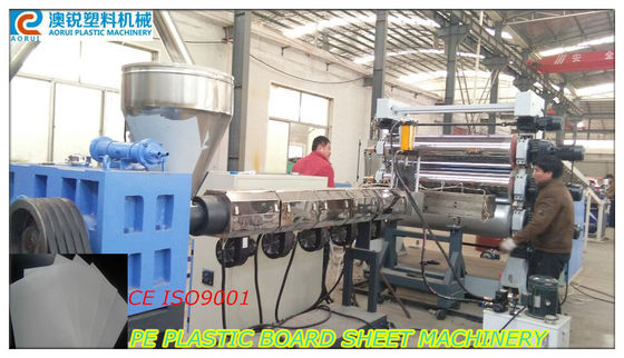Harga yang bagus Plastik WPC Foam Sheet Extrusion Line dengan 38Cr MOAIA Screw & Barrel Material on line