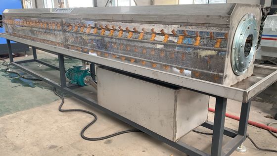 Garis Ekstrusi Pipa Plastik PPR PE Sekrup Tunggal Dengan Sinkronisasi