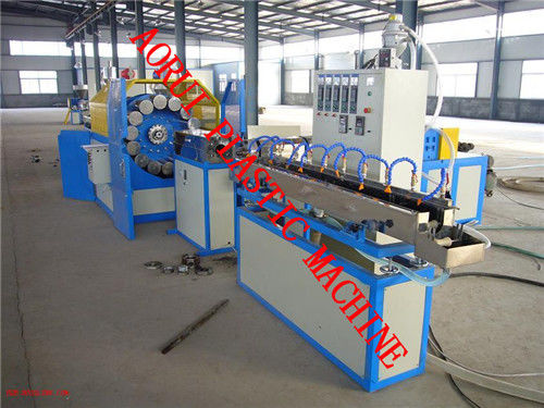 Harga yang bagus PVC Fiber Reinforced Line Produksi Pipa Plastik 220v / 380V on line