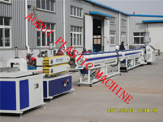 Harga yang bagus Pipa Air PP / PE Single Screw Extruder on line