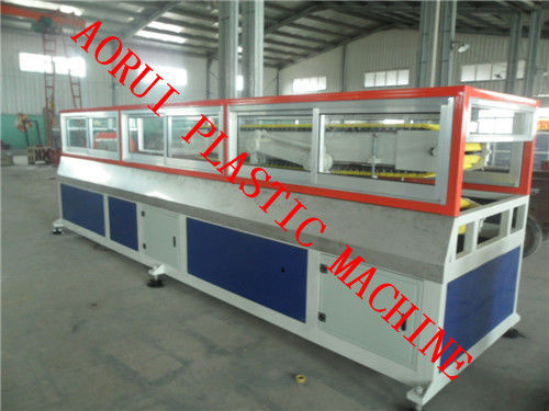 Harga yang bagus PVC WPC Jendela Pintu Plastik Profil Garis Ekstrusi, PVC + Kayu Bubuk Profil Membuat Mesin on line
