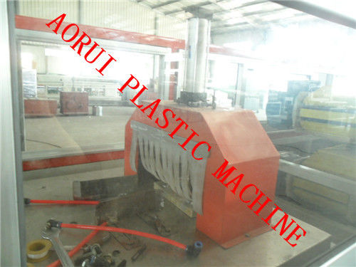 Harga yang bagus Jalur Produksi Profil Rangka Pintu, Jalur Ekstrusi Profil Fenc WPC on line