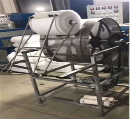 Harga yang bagus Sekrup Tunggal PP Melt Blown Machine, Mesin Membuat Kain Non Woven Untuk Masker on line
