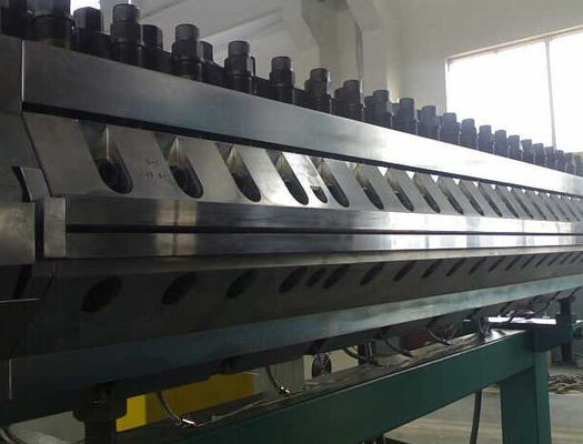 Harga yang bagus PVC Wave dan Canopy Plastic Line Extrusion Line untuk Penyimpanan dan Galeri on line