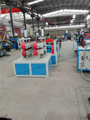 38Cr Moaia Pipa PVC Twin Screw Extruder Mesin Pembuat Output Pipa Ganda