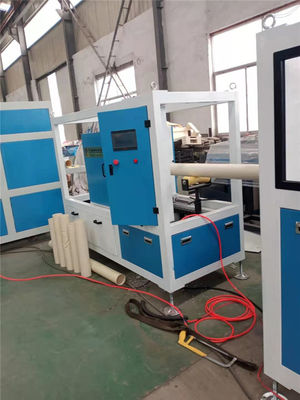 Harga yang bagus 20mm Sampai 110mm Garis Ekstrusi Pipa Air PVC Dengan Twin Screw Extruder on line
