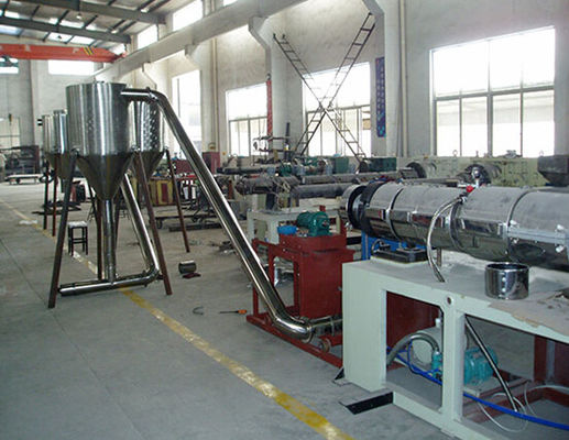 Harga yang bagus Mesin Granulasi Sekrup PVC Ganda, Garis Pemotongan Ekstrusi Pelet Panas on line