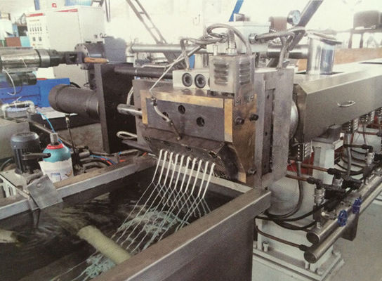 Harga yang bagus Mesin PET Botol Serpih Plastik Butiran, Extruder Pelet Cincin Air on line