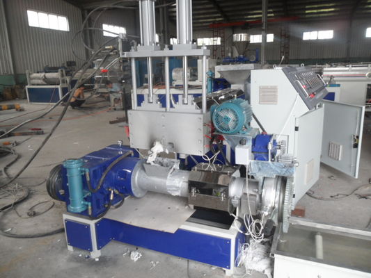 Harga yang bagus Daur Ulang Wajah Pemotongan Granule Single Screw Extruder on line