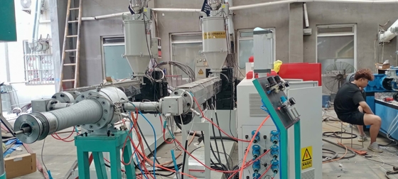 Harga yang bagus Mesin Manufaktur Pipa Dwc Dinding Ganda HPVC Finishing CNC on line
