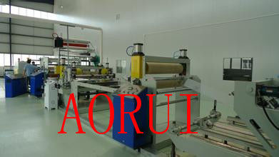 Harga yang bagus Auotmatic PET Plastic Sheet Two Screw Extruder untuk Alat Tulis / Obat on line