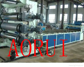 Harga yang bagus Lembaran Plastik PET Twin Screw Extruder Sederhana untuk Mainan / Alat Tulis on line
