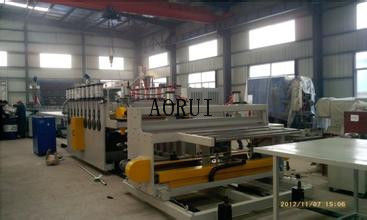 Harga yang bagus PVC Skinning Foamed Board Mesin Aman Dekoratif untuk Kabinet Mandi on line